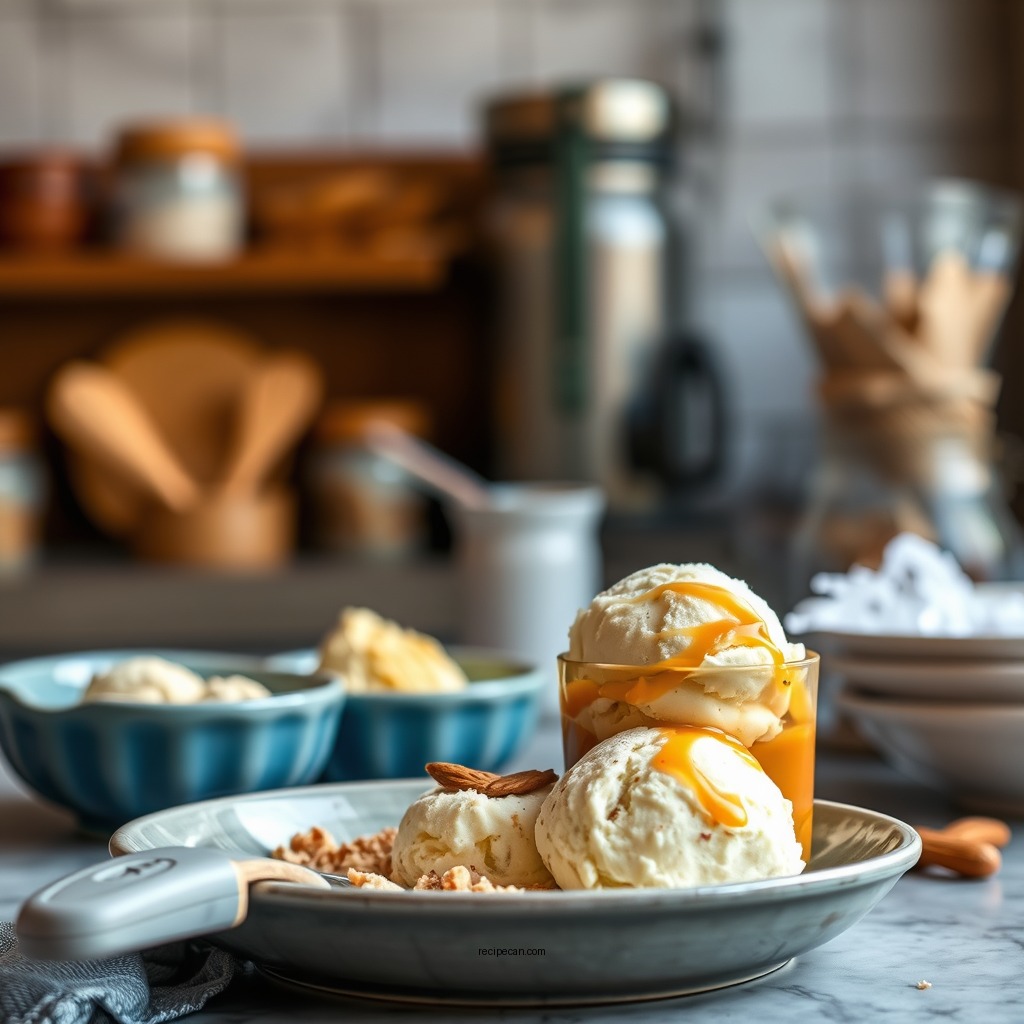 Ingredients You'll Need - almond butter ice cream recipe
