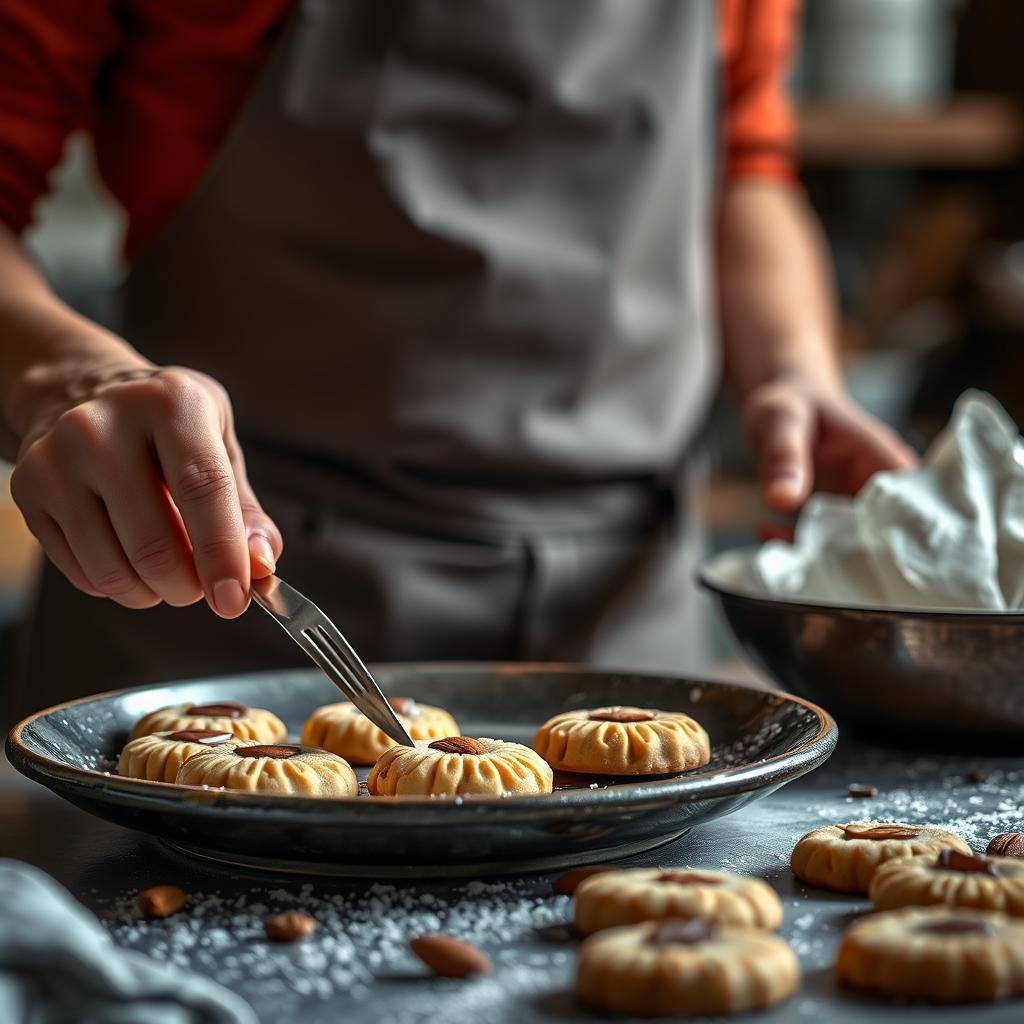 Step-by-Step Instructions - almond cookie recipe