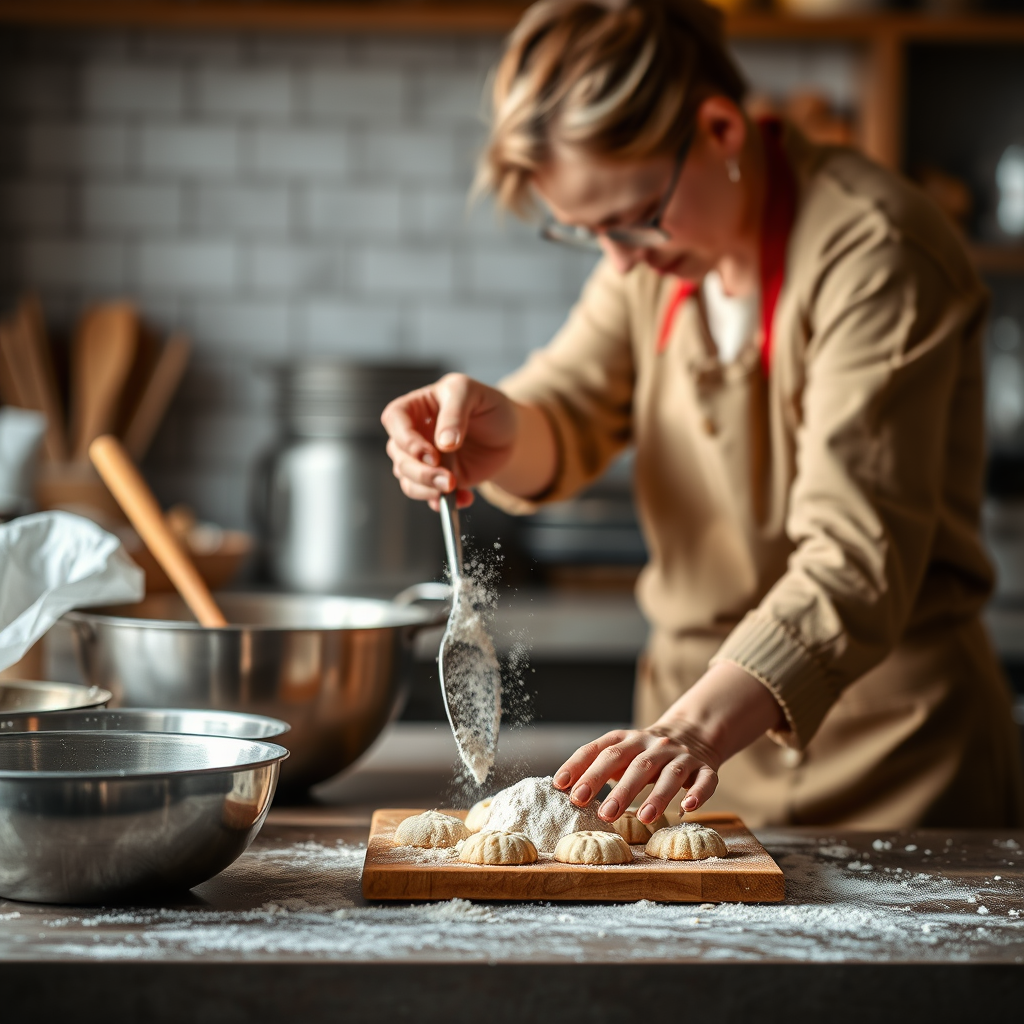 Step-by-Step Preparation - almond flour cookie recipe