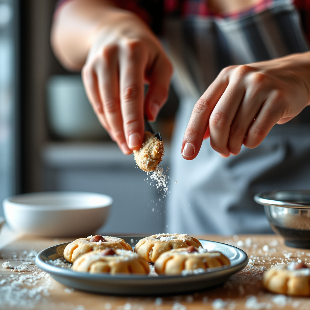 Step-by-Step Instructions - almond flour cookies recipe
