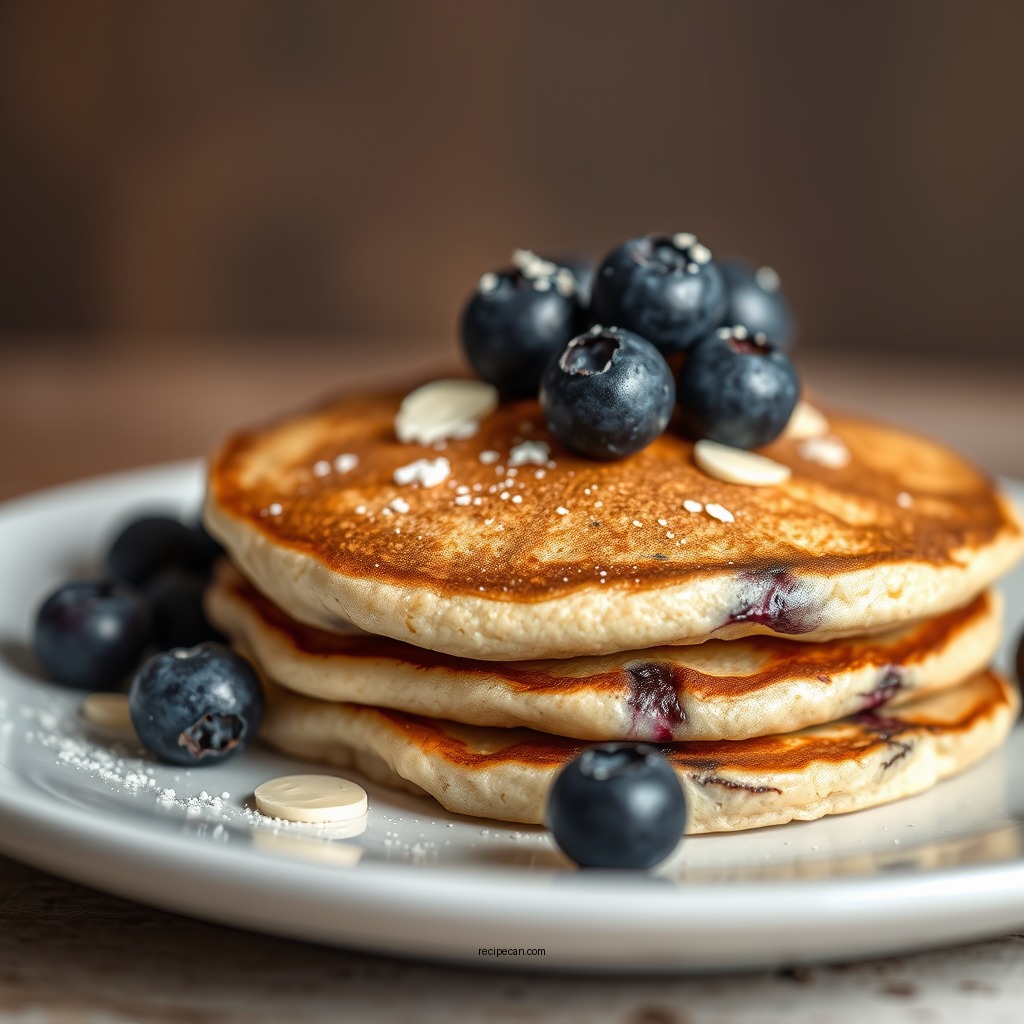 Blueberry Almond Flour Pancakes - almond flour pancakes recipes