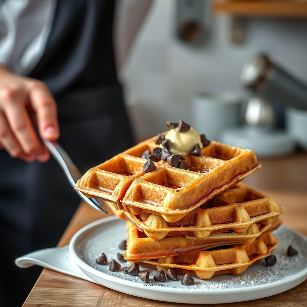 Chocolate Chip Almond Flour Waffles - almond flour waffles recipes