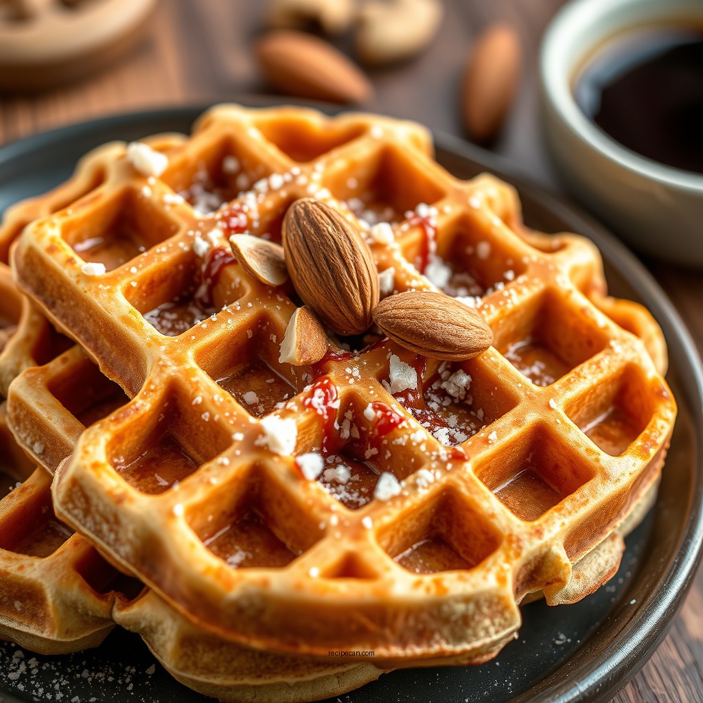 Savory Almond Flour Waffles - almond flour waffles recipes
