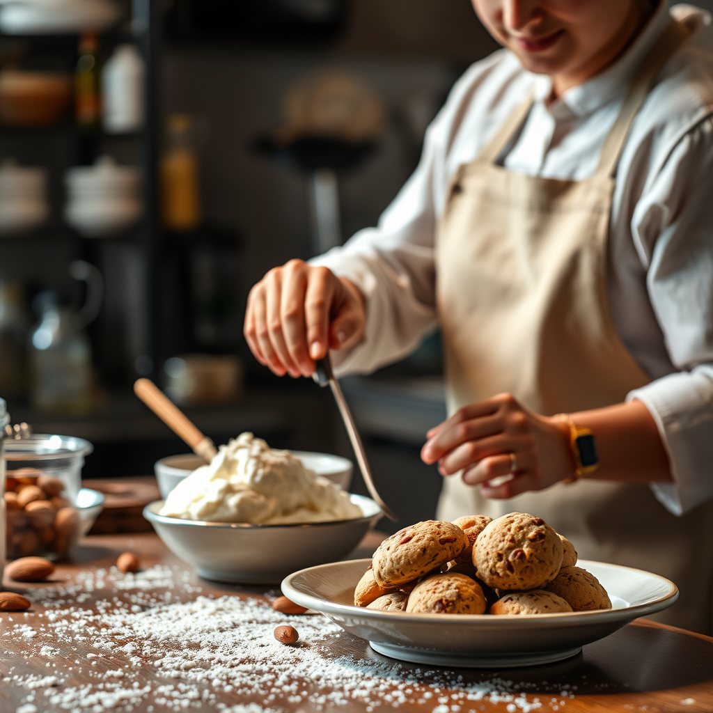 Preparation Steps - almond joy cookie recipe