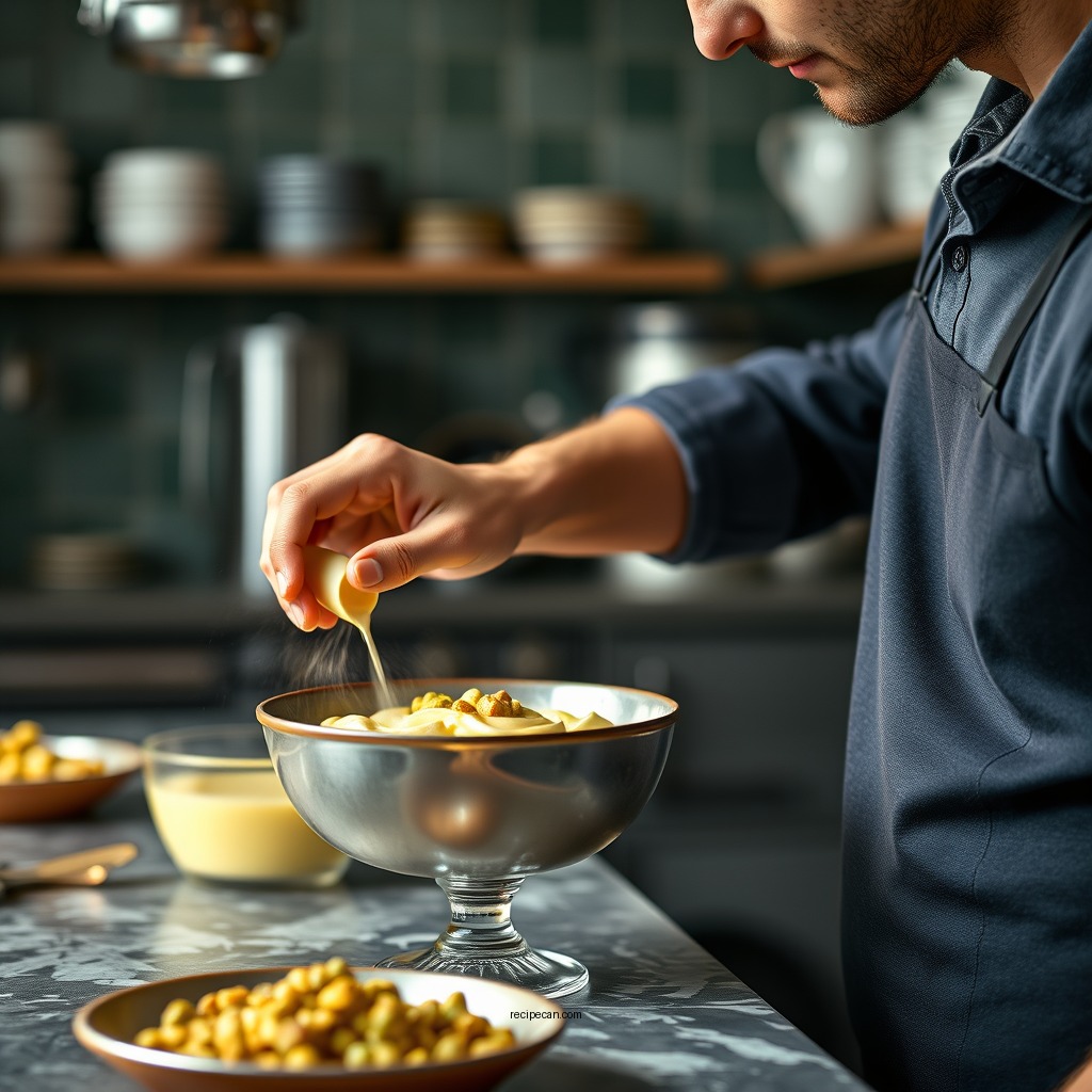 Preparation Steps - ambrosia recipe pistachio pudding