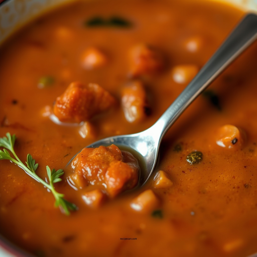 Essential Ingredients for Andouille Soup - andouille soup recipe