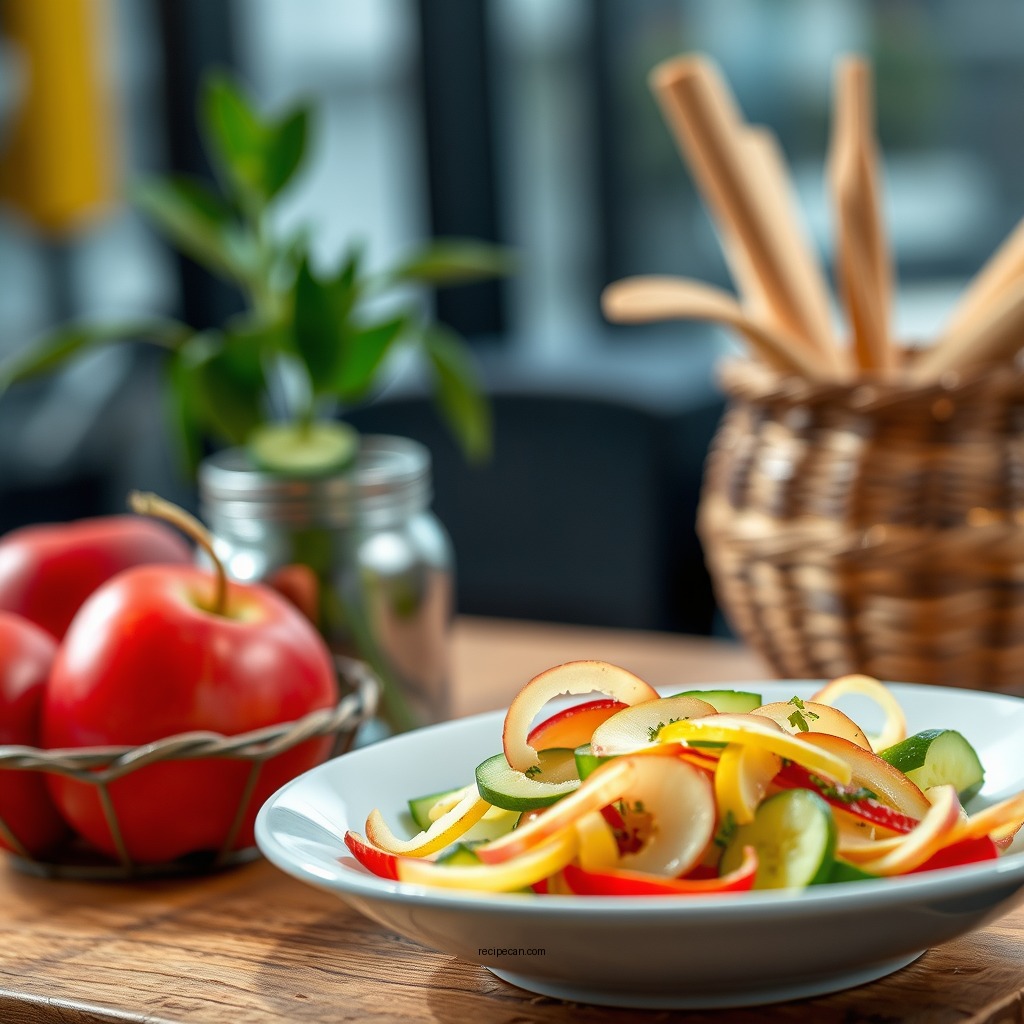 Dressing Options - apple and cucumber salad recipe