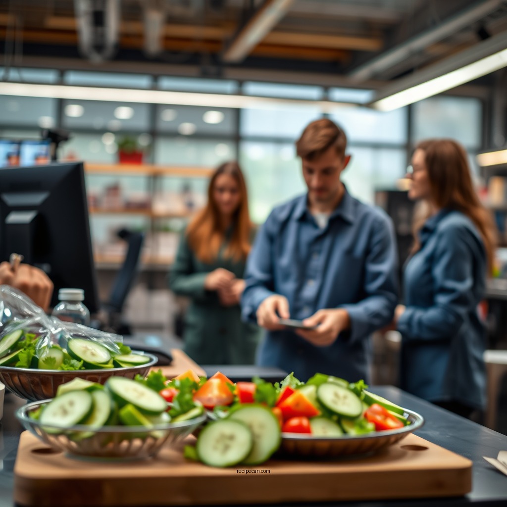 Ingredients Needed - apple and cucumber salad recipe