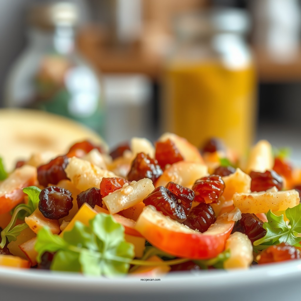 Dressing Options - apple and raisin salad recipe