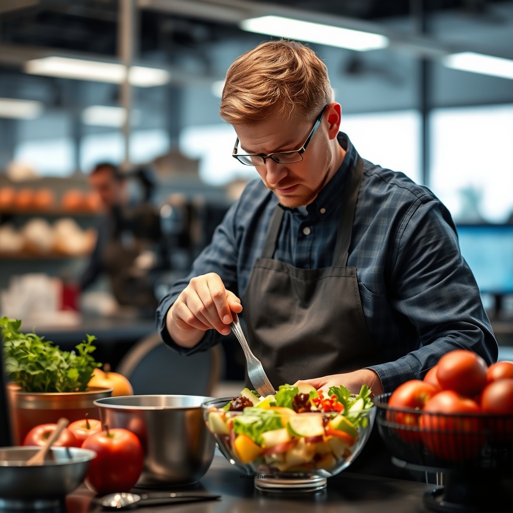 Preparation Steps - apple and raisin salad recipe