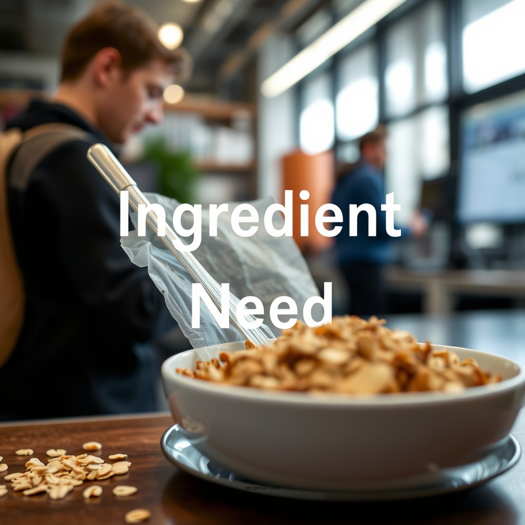 Ingredients You'll Need - apple crisp oats recipe