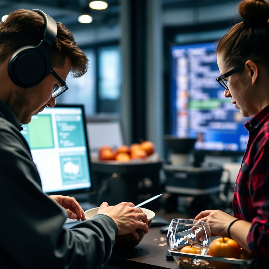 Preparing the Apples - apple crisp recipe oats