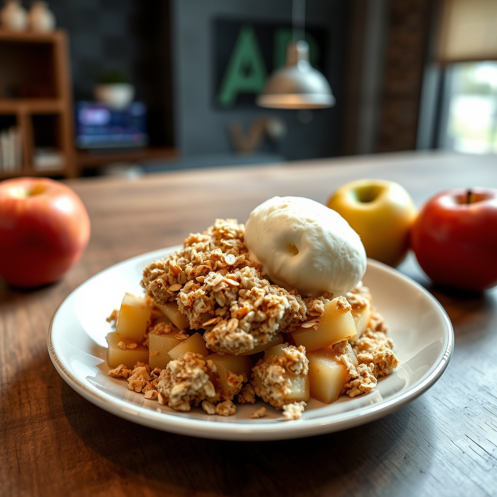 Classic Apple Crisp with Oats - apple crisp with oats recipes