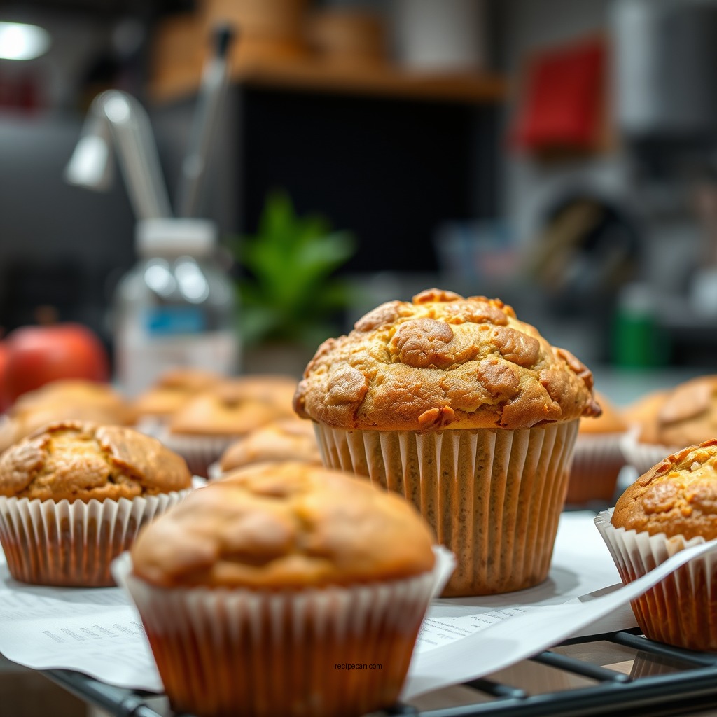 Ingredients for Apple Muffins - apple muffin recipe