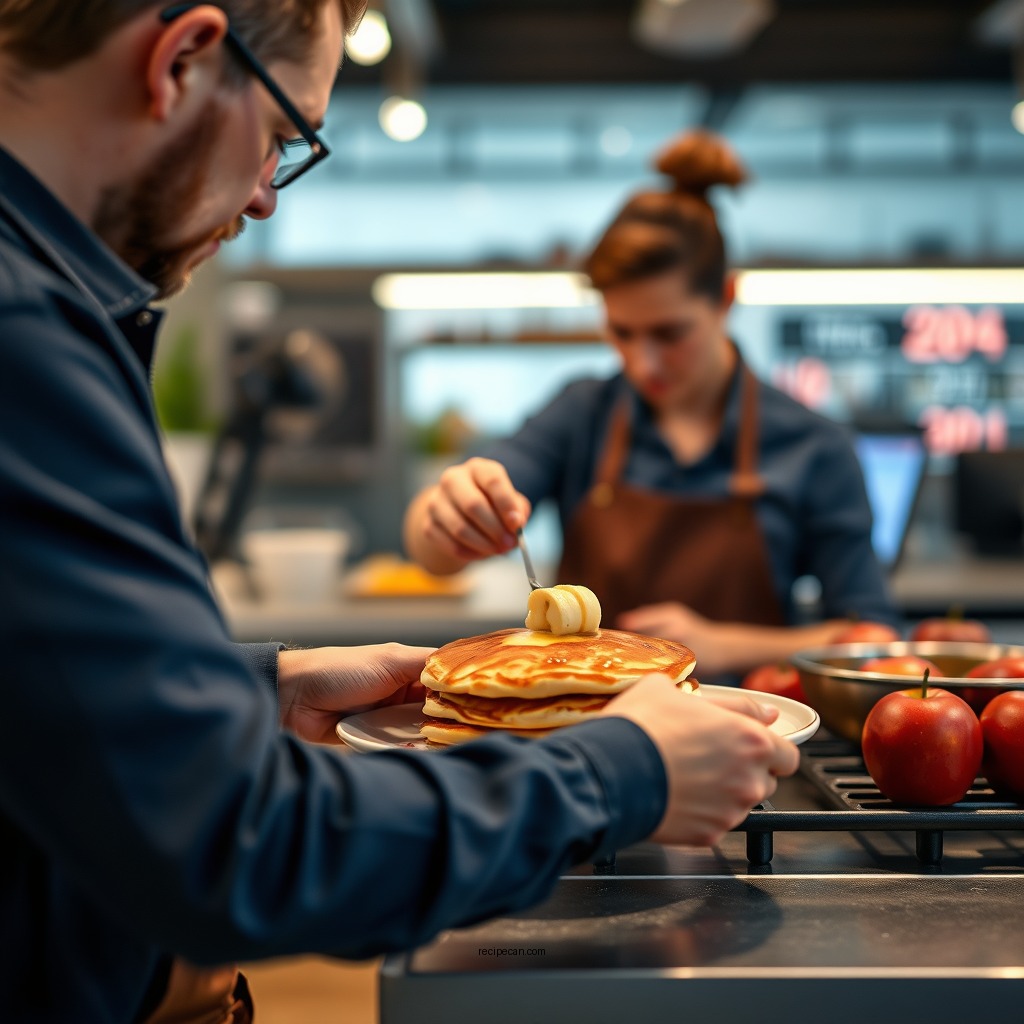 Step-by-Step Preparation - apple pancake recipe