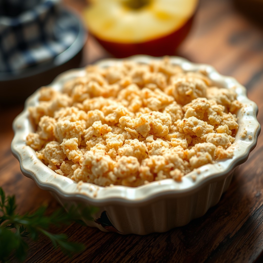 Flavor Enhancements - apple pie crumble topping recipe