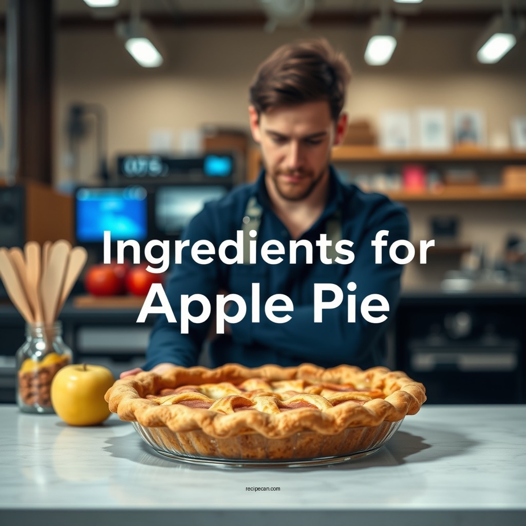 Essential Ingredients for Apple Pie - apple pie recipe from scratch