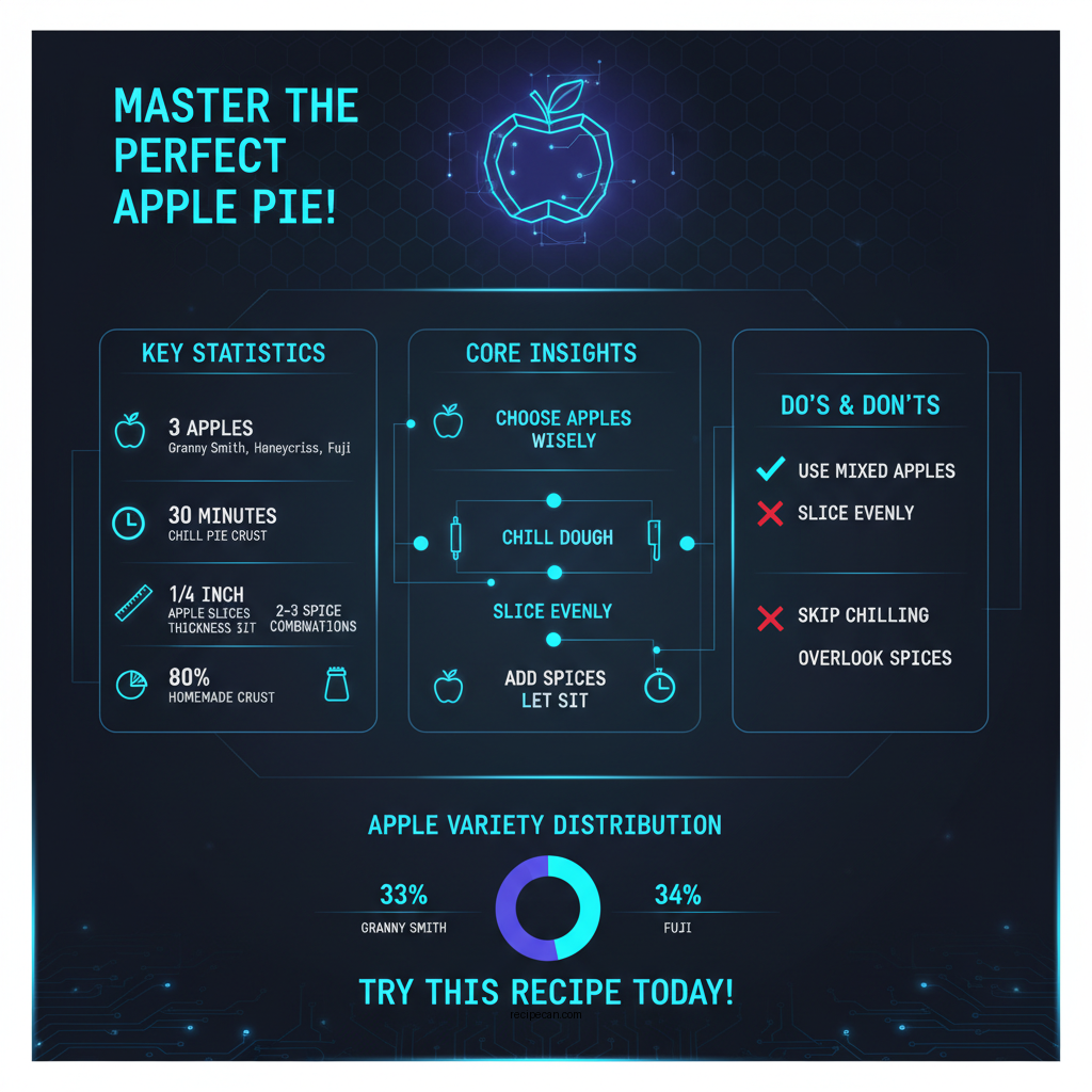 apple pie recipe with crumb topping - Data Infographic and Statistics