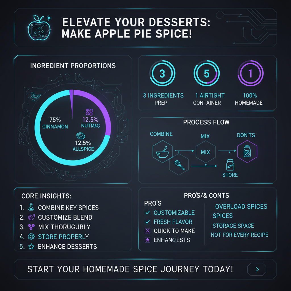 apple pie spice recipe - Data Infographic and Statistics