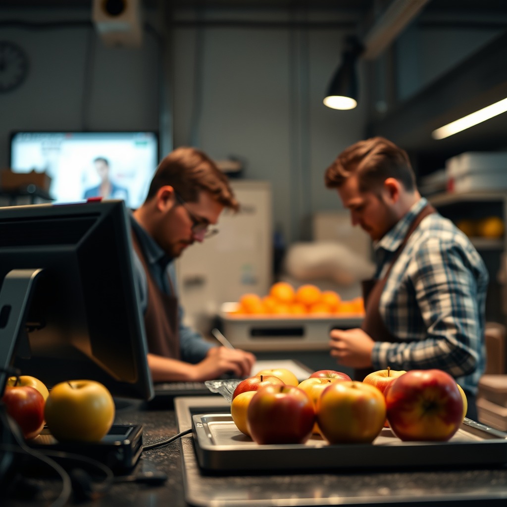 Preparing the Apples - apple pudding cake recipe