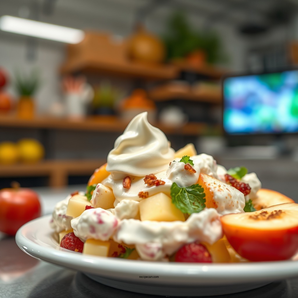 Adding Flavor and Crunch - apple salad with cool whip recipe