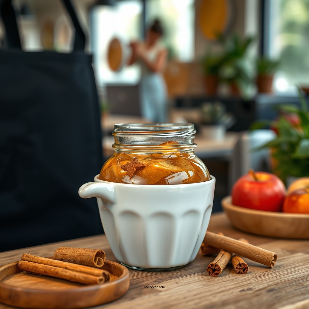 Cinnamon-Spiced Apple Sauce - apple sauce recipes