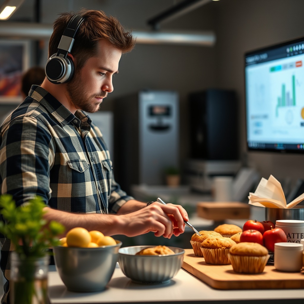 Step-by-Step Instructions - applesauce muffins recipe