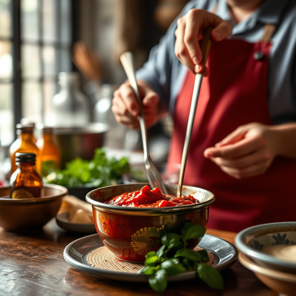 Preparation Steps - arrabiata sauce recipe