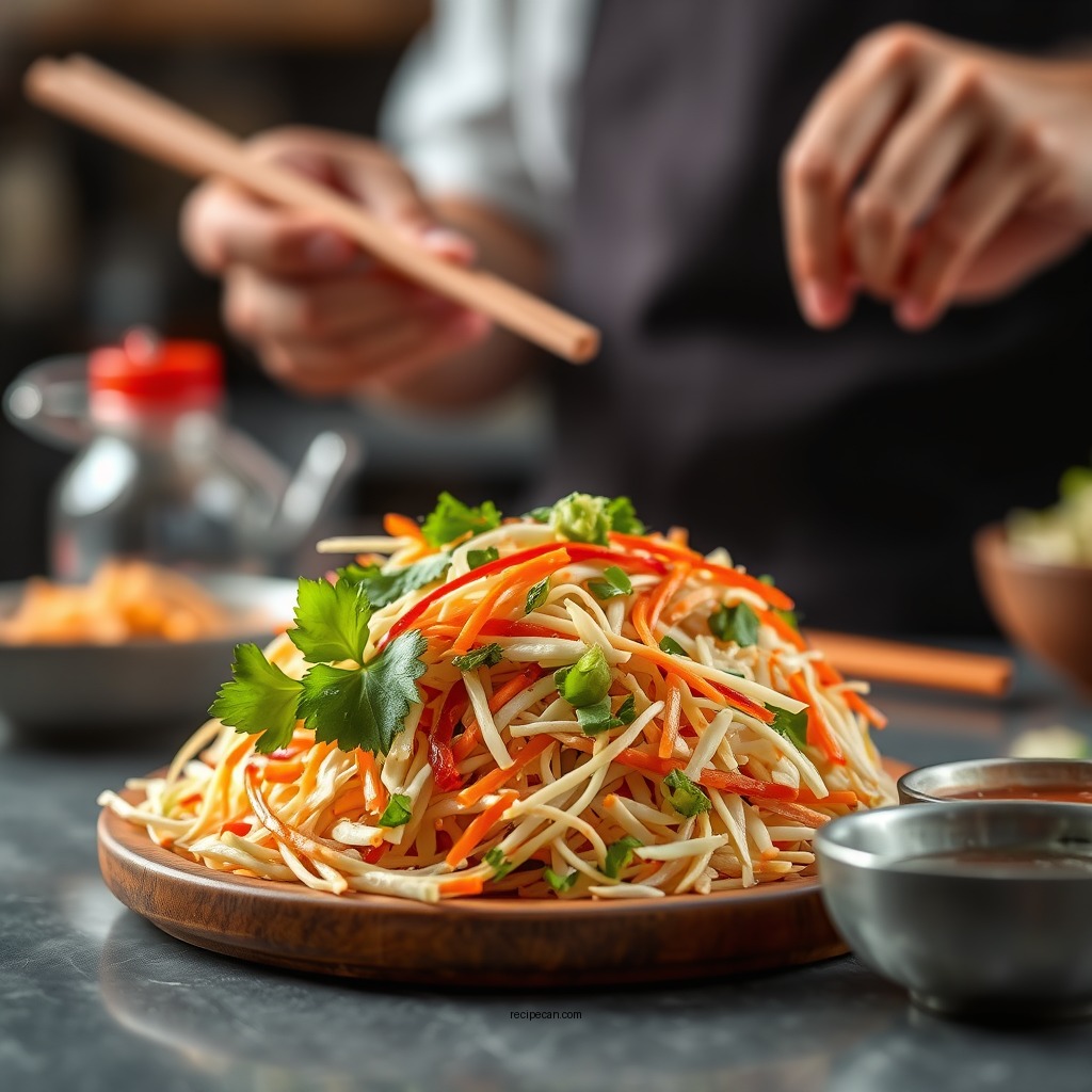 Spicy Thai Coleslaw - asian coleslaw recipes