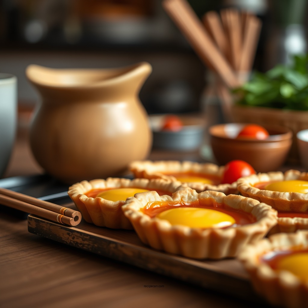 Ingredients You’ll Need - asian egg tart recipe