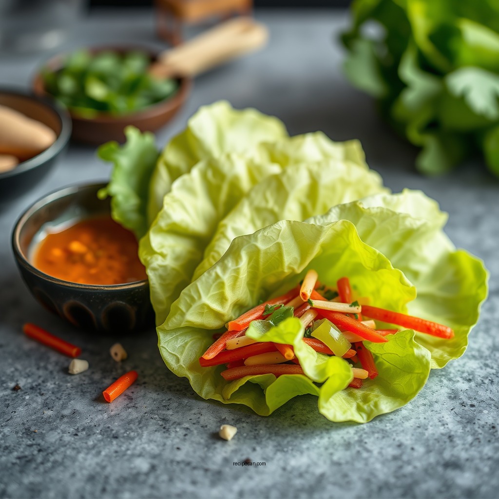 Ingredients You'll Need - asian lettuce wrap recipe