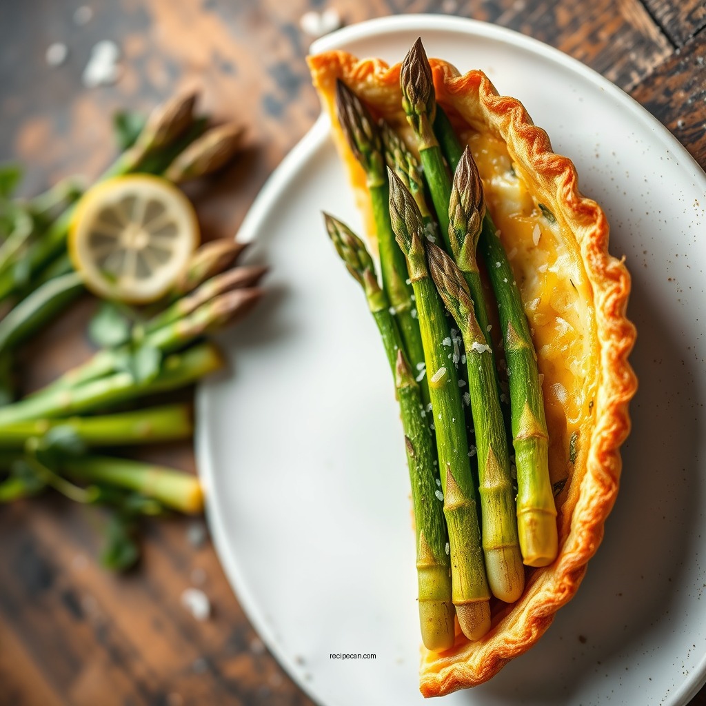 Essential Ingredients for Asparagus Tart - asparagus tart recipe