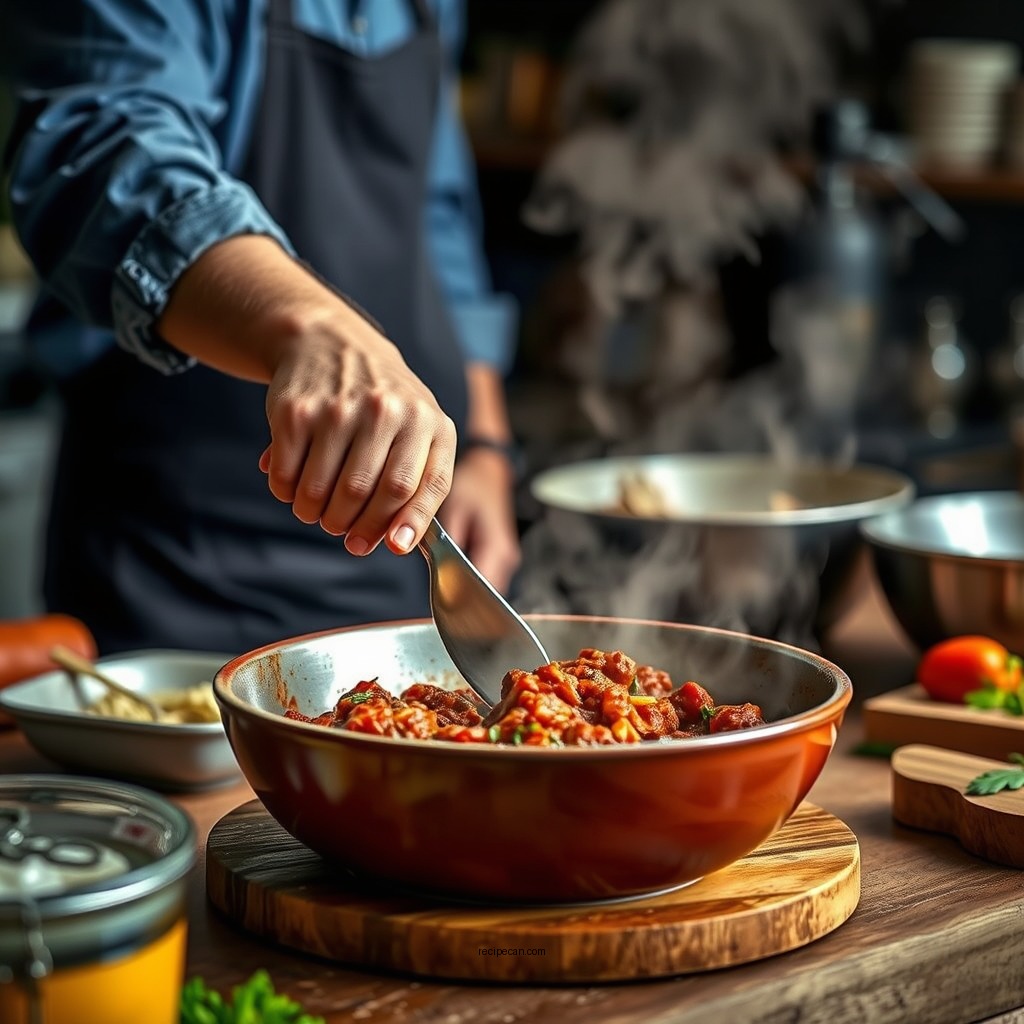 Preparing the Base - authentic bolognese sauce recipe