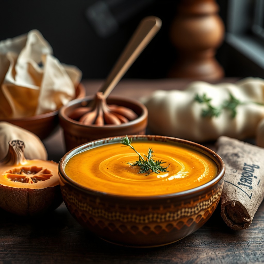 Essential Ingredients - autumn squash soup recipe