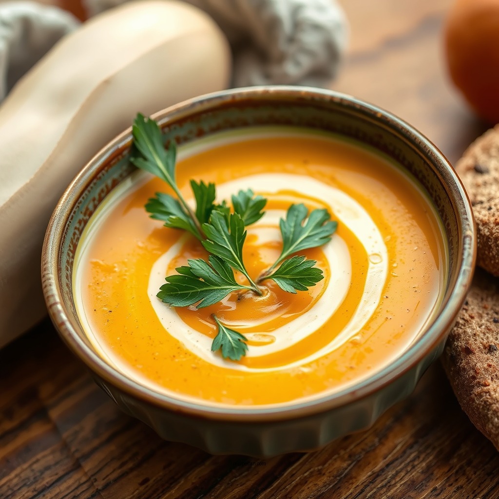 Ingredients Needed - autumn squash soup recipe from panera bread