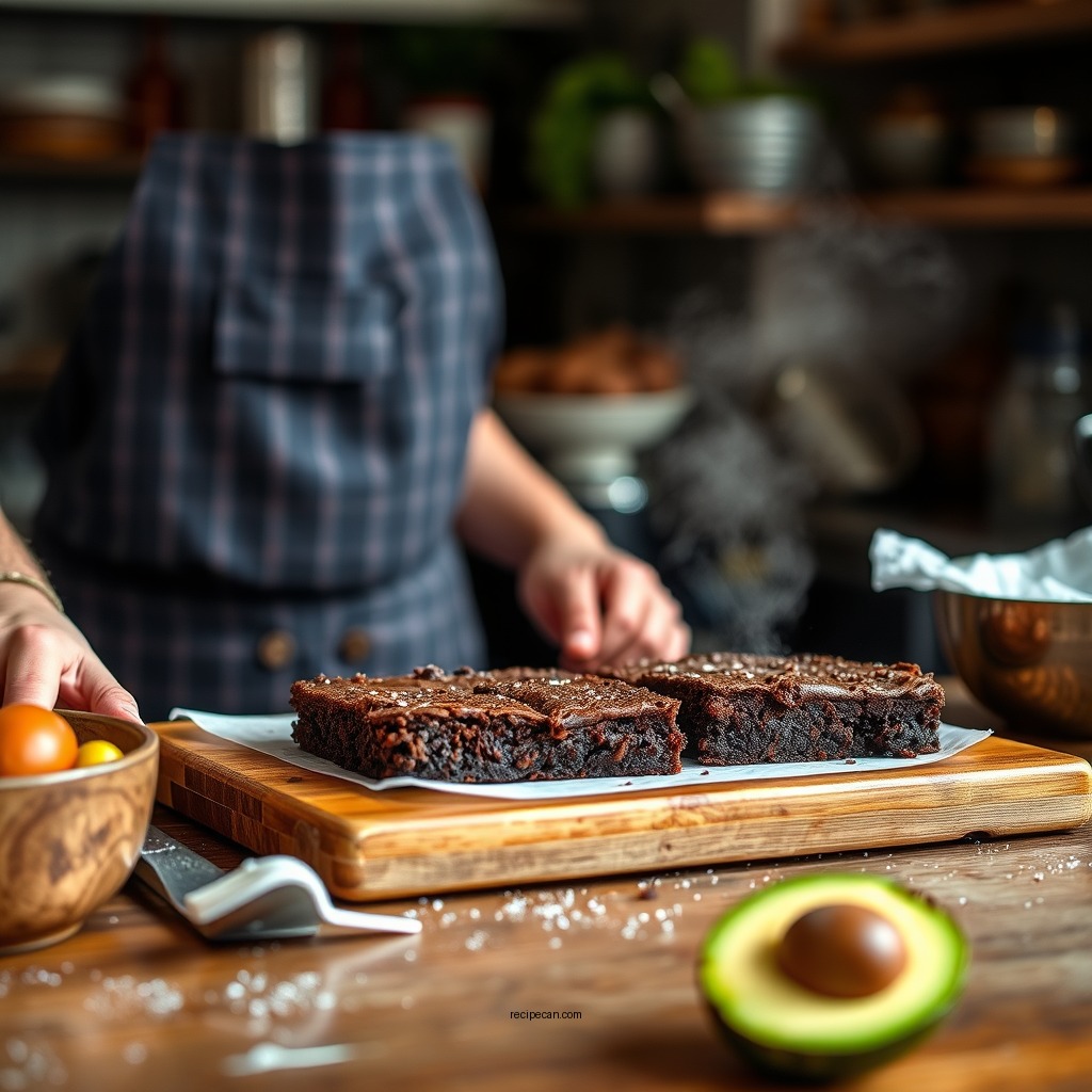 Step-by-Step Instructions - avocado brownie recipe