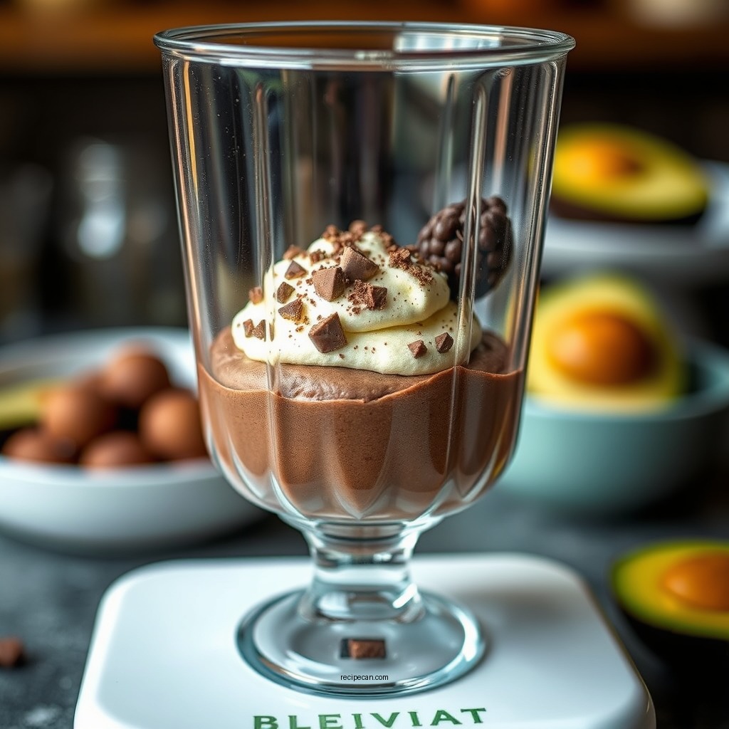 Blending Techniques - avocado chocolate mousse recipe