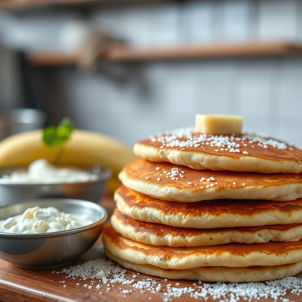 Ingredients for Baby Pancakes - baby pancake recipe