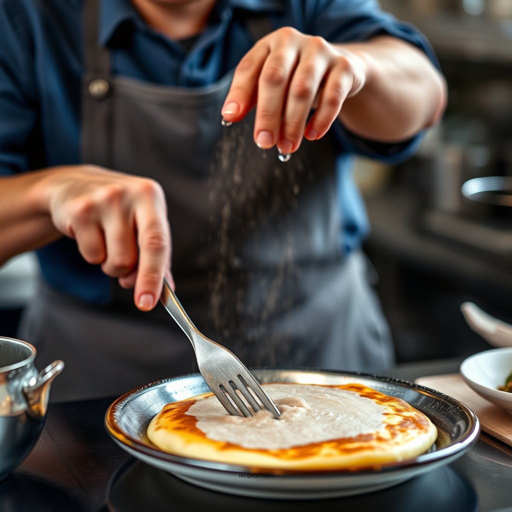 Step-by-Step Preparation - baby pancake recipe