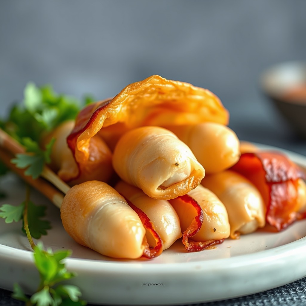 Ingredients Needed for Bacon-Wrapped Water Chestnuts - bacon water chestnut wraps recipe