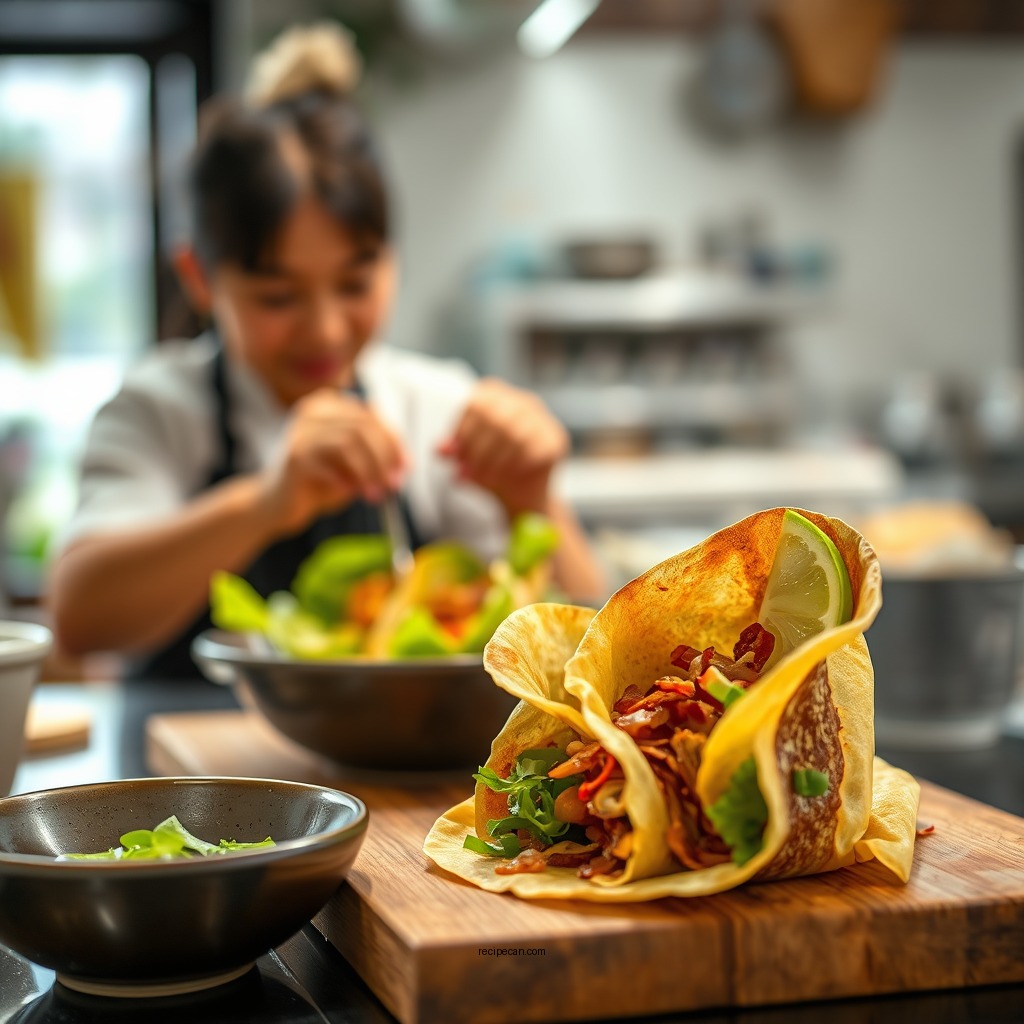 Preparation Steps - bacon water chestnut wraps recipe