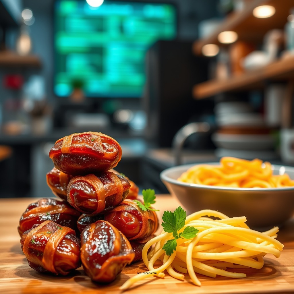 Ingredients You'll Need - bacon wrapped dates recipe