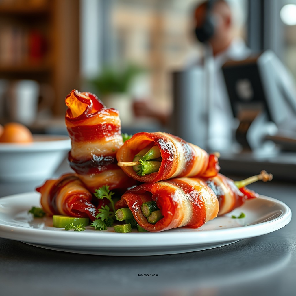 Bacon Wrapped Vegetables - bacon wrapped food recipes