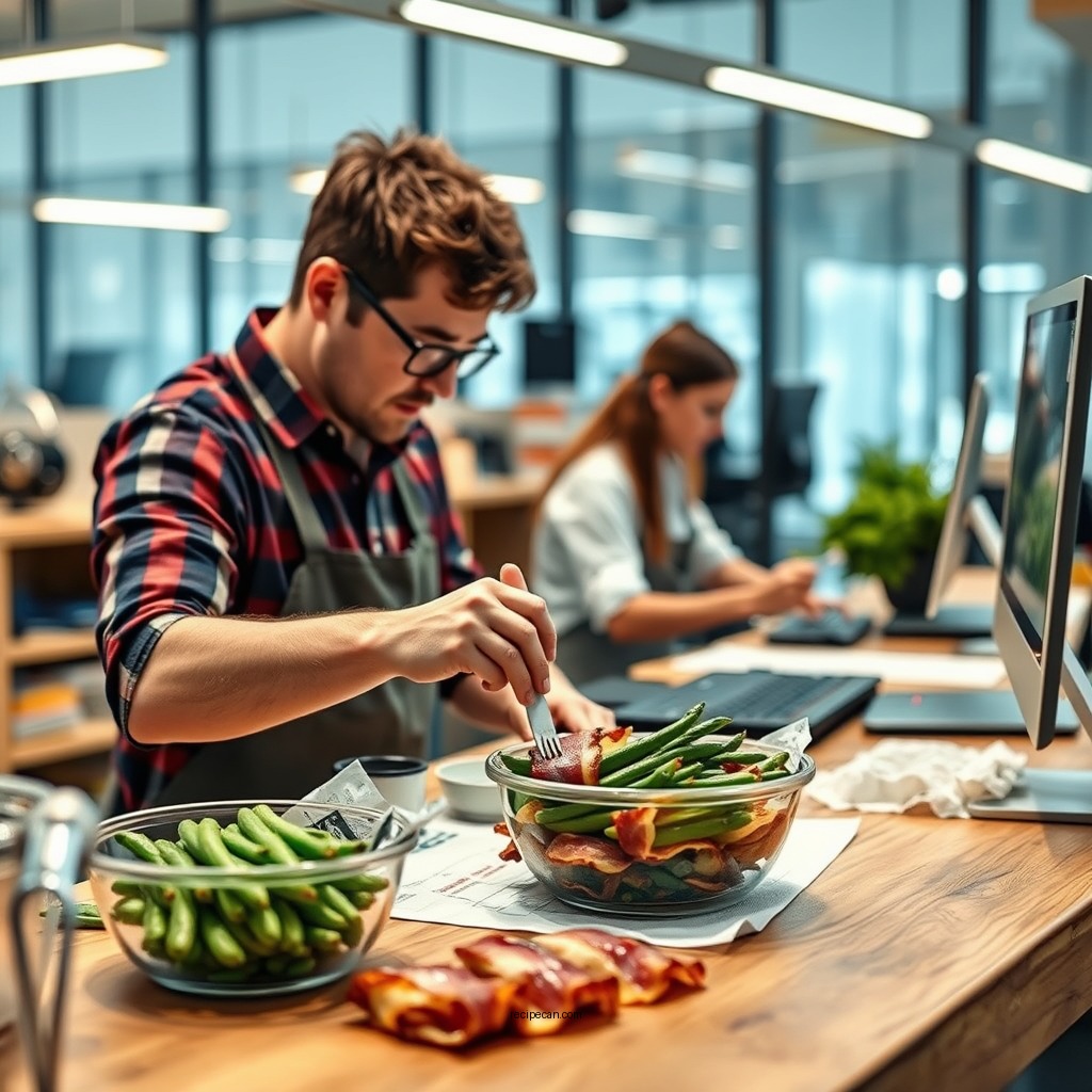 Preparation Steps - bacon wrapped green beans recipe
