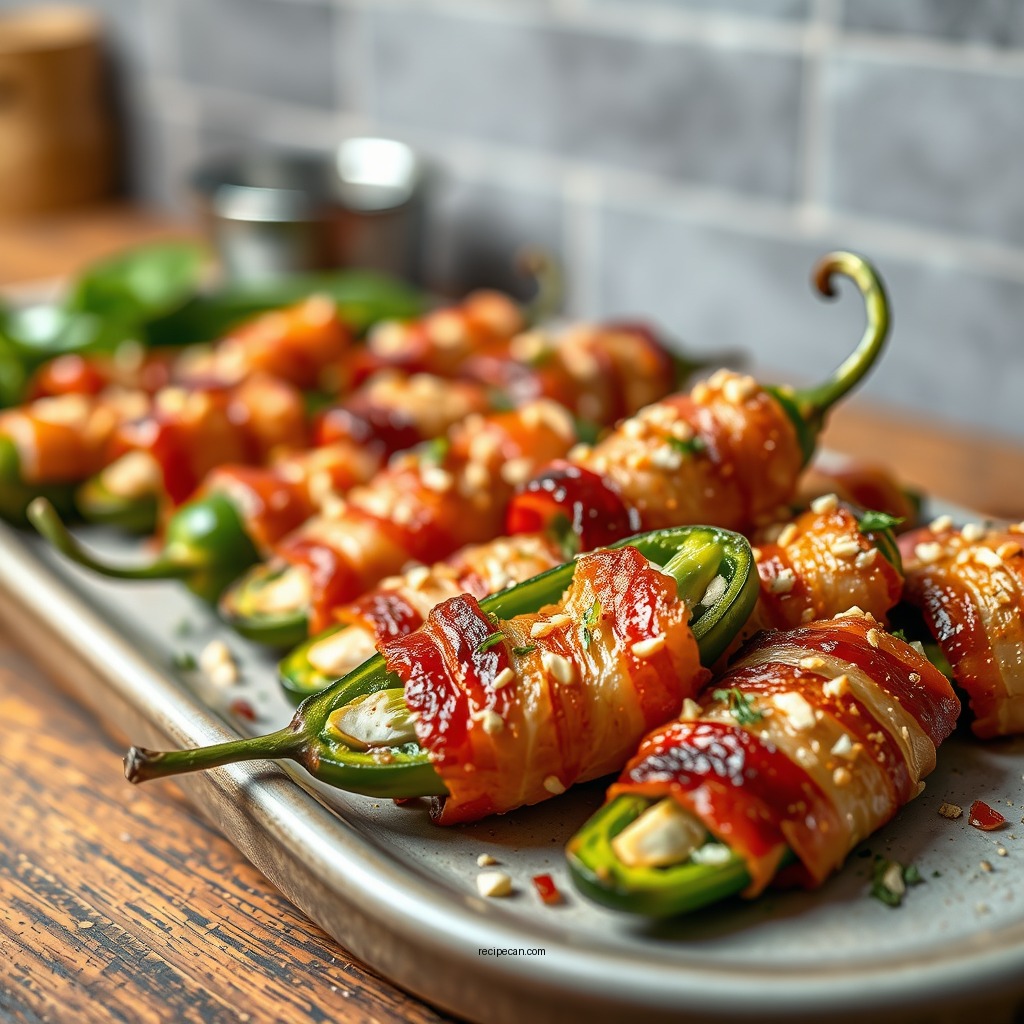 Ingredients You'll Need - bacon wrapped jalapeño popper recipe