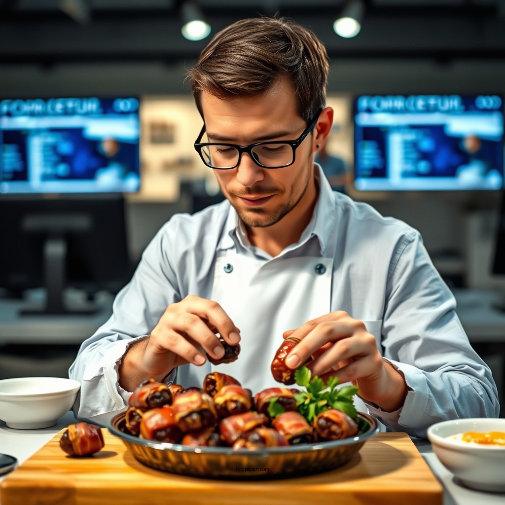 Preparation Steps - bacon wrapped medjool dates recipe