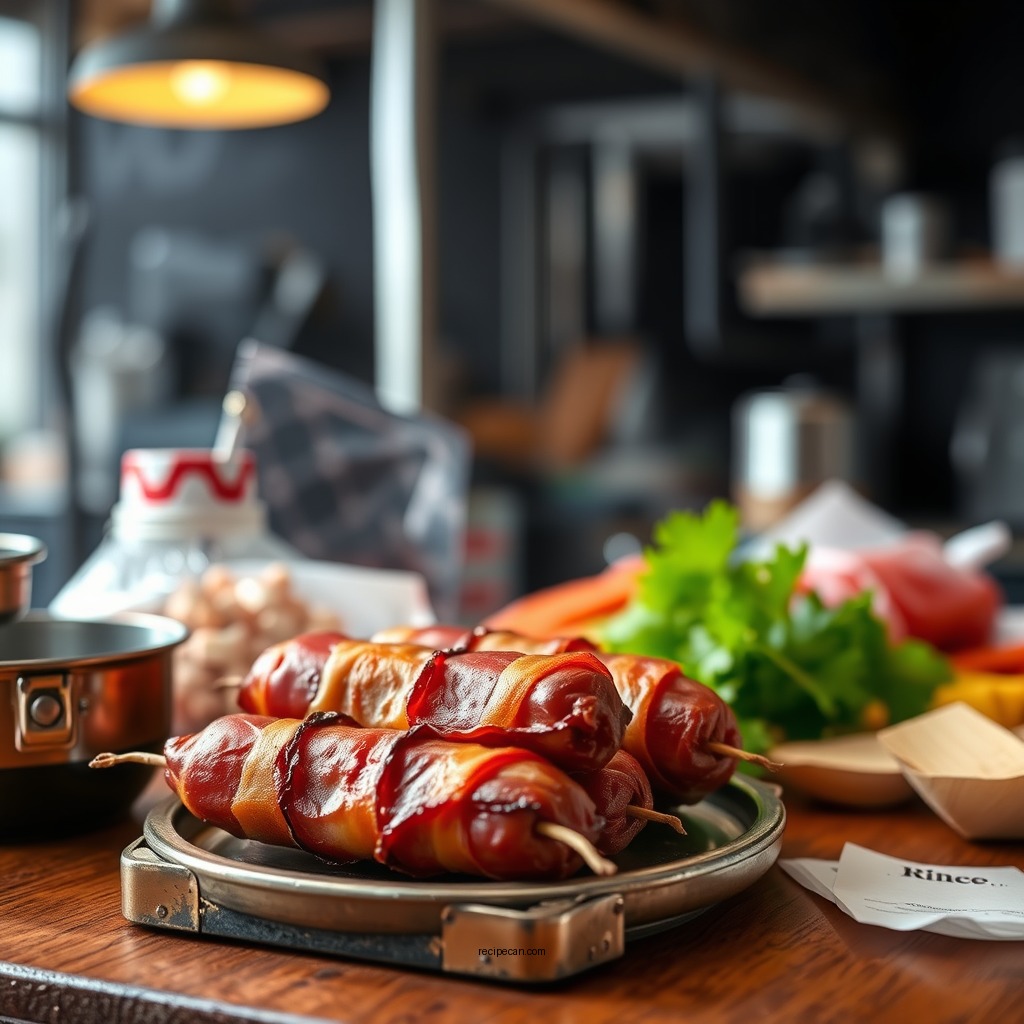 Ingredients You'll Need - bacon wrapped smokies recipe