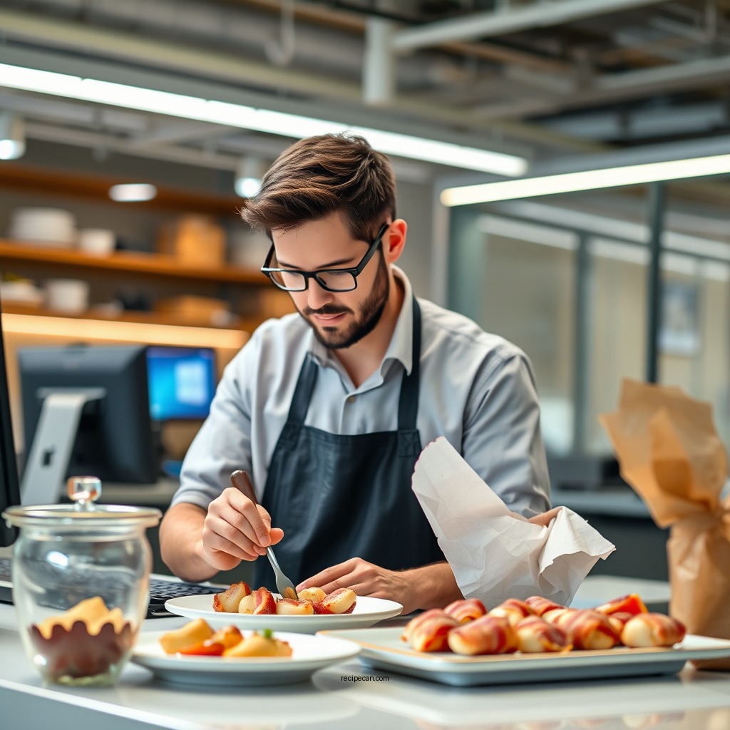 Preparation Steps - bacon wrapped water chestnuts recipe