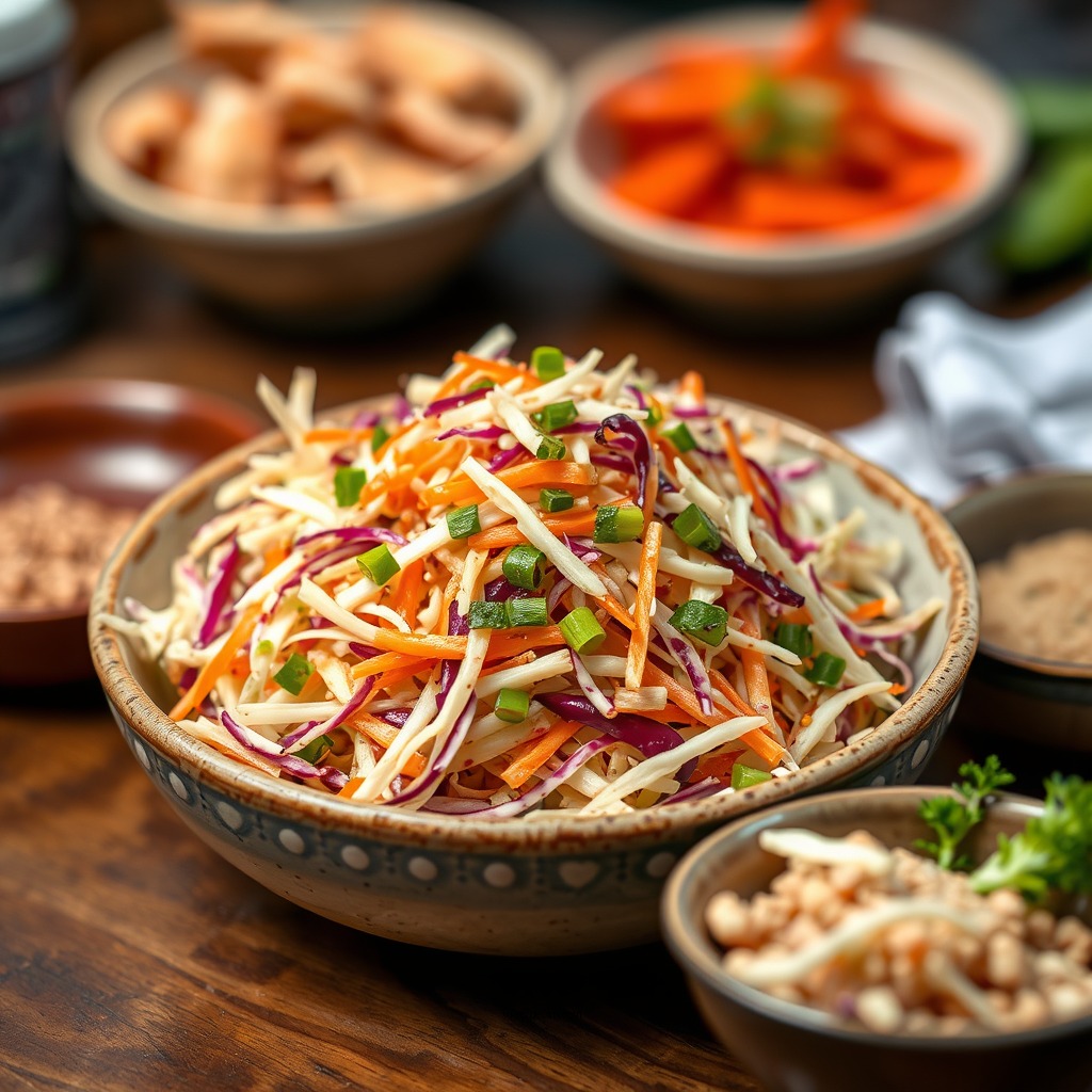 Asian-Inspired Coleslaw - bagged coleslaw mix recipes