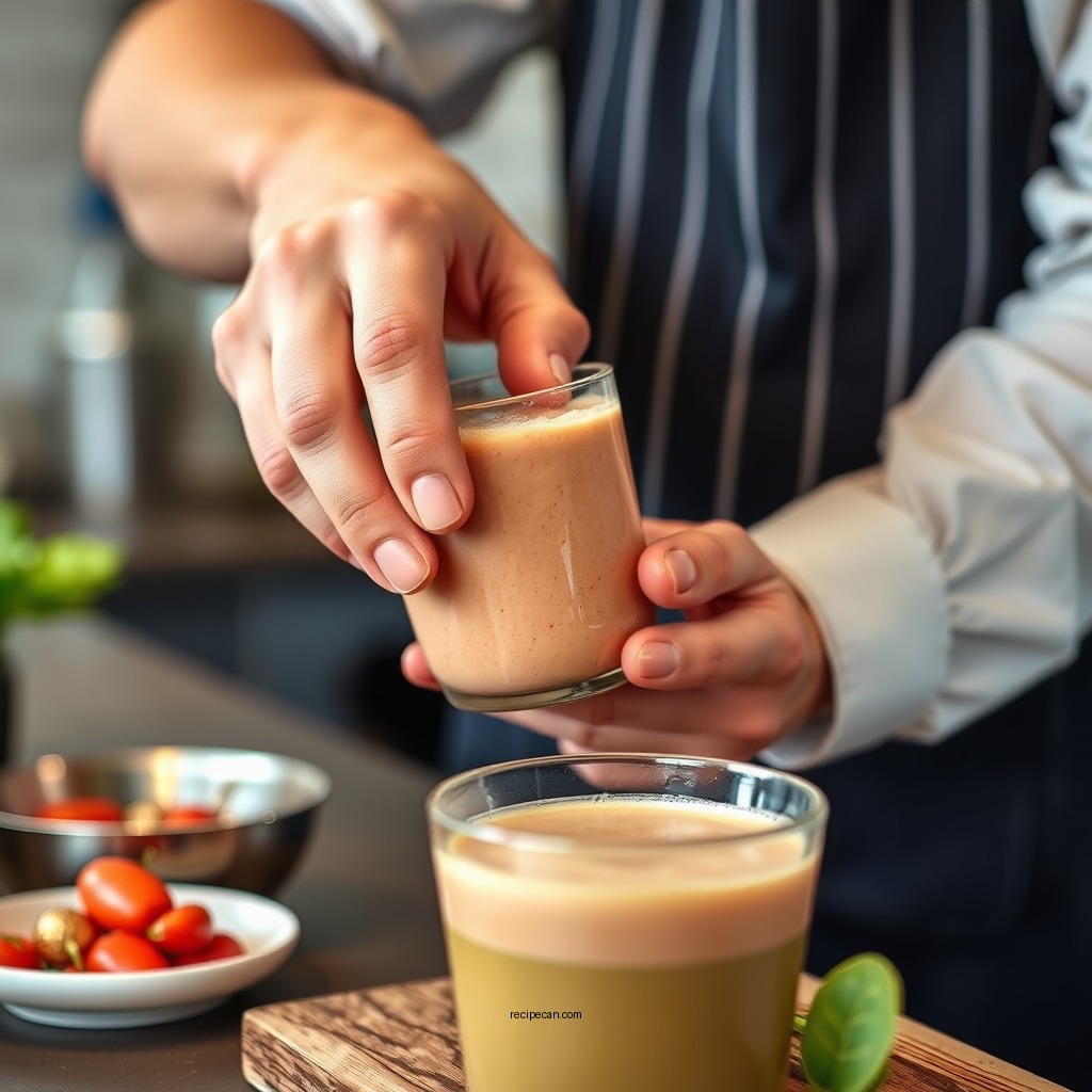 Step-by-Step Preparation - bahama mama smoothie recipe